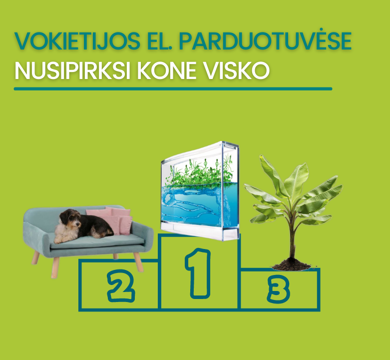 Apsipirk Vokietijoje: didžiulis asortimentas, nematytos prekės ir puikios kainos!