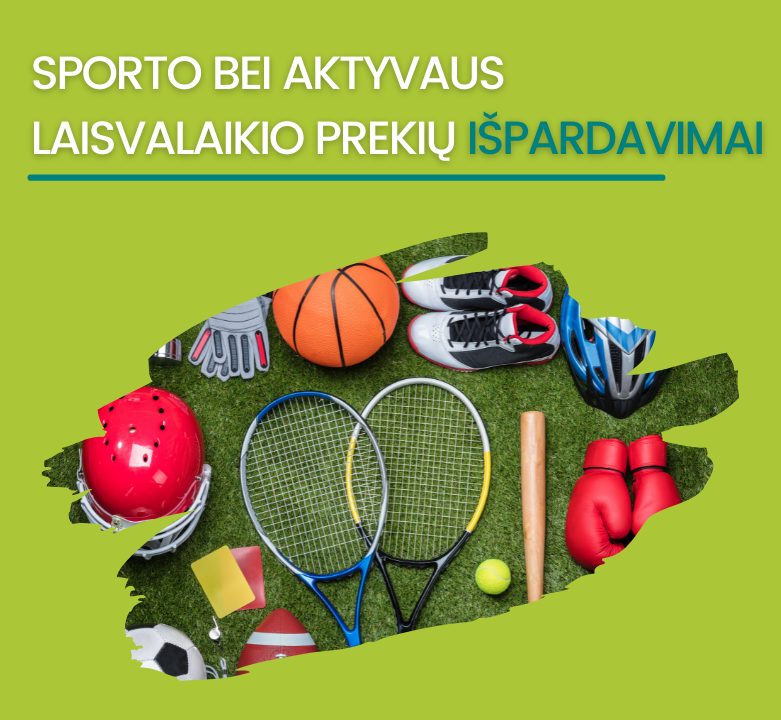 Atrask prekes aktyviam gyvenimo būdui geriausiomis kainomis