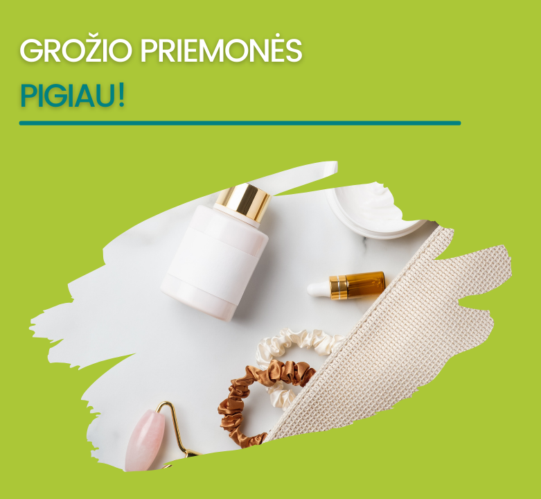 Grožio prekės užsienyje žymiai pigiau!