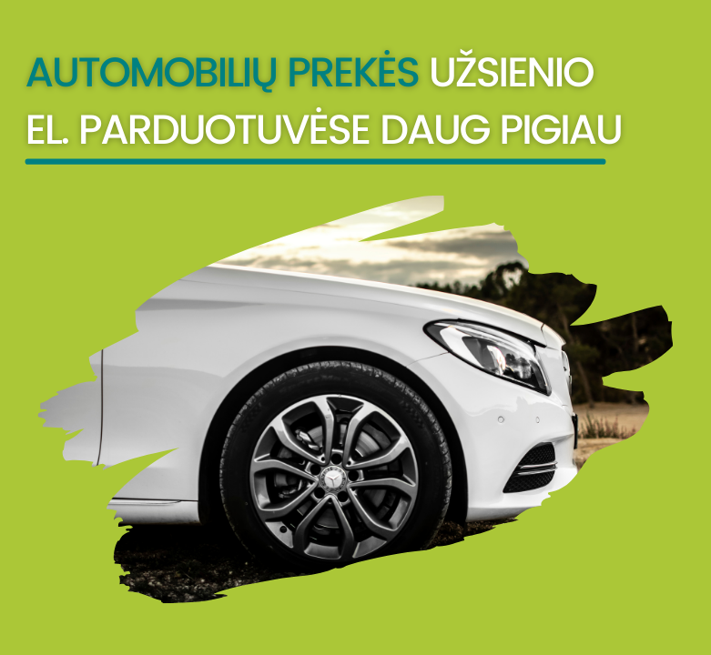 TOP pasiūlymai: prekės tavo automobiliui