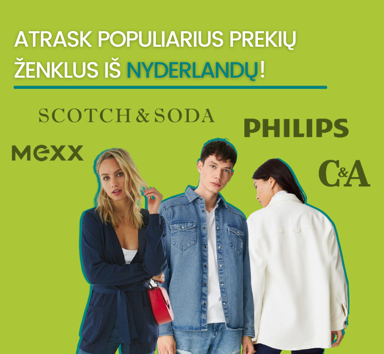 TOP pasiūlymai: kokybiška apranga, avalynė bei elektronika