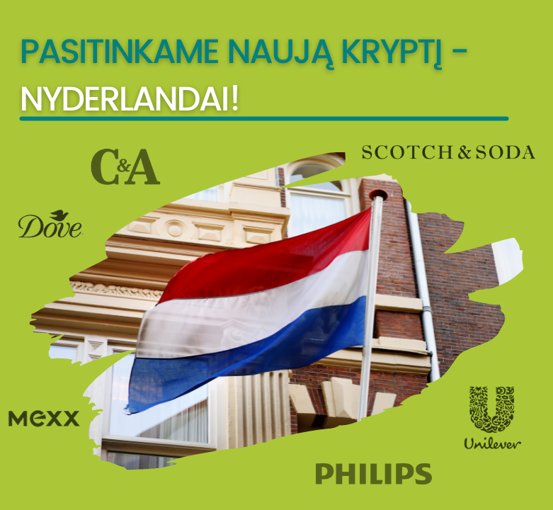 Nyderlandai - dar daugiau apsipirkimo galimybių!