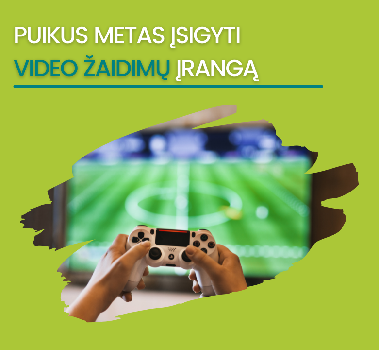 Įsigyk "GAMING" prekes pigiau!