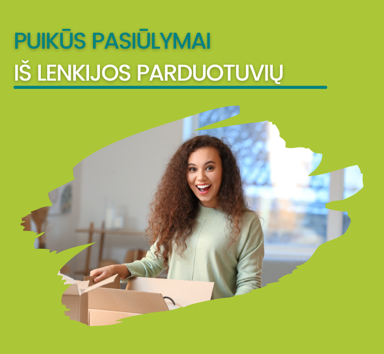 Apsipirkite pigiau Lenkijos el.parduotuvėse!