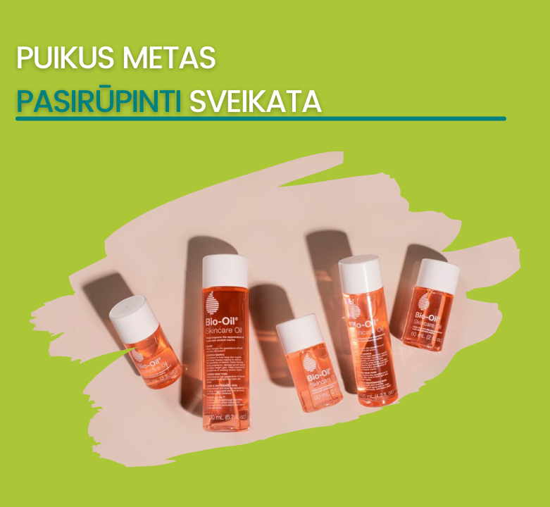 Įsigyk Bio oil ir kitų populiarių prekių žymiai pigiau!