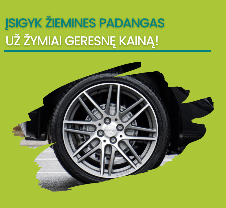 Paruošk savo automobilį žiemos sezonui!