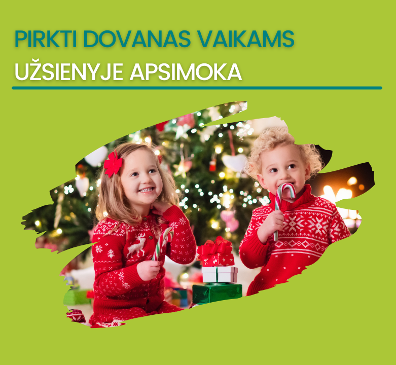 Nustebink mažuosius puikiomis dovanomis išleisdamas mažiau!