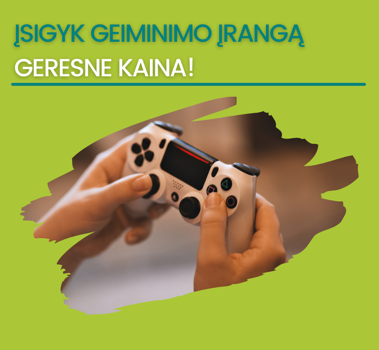 TOP pasiūlymai: kompiuterinių žaidimų fanams