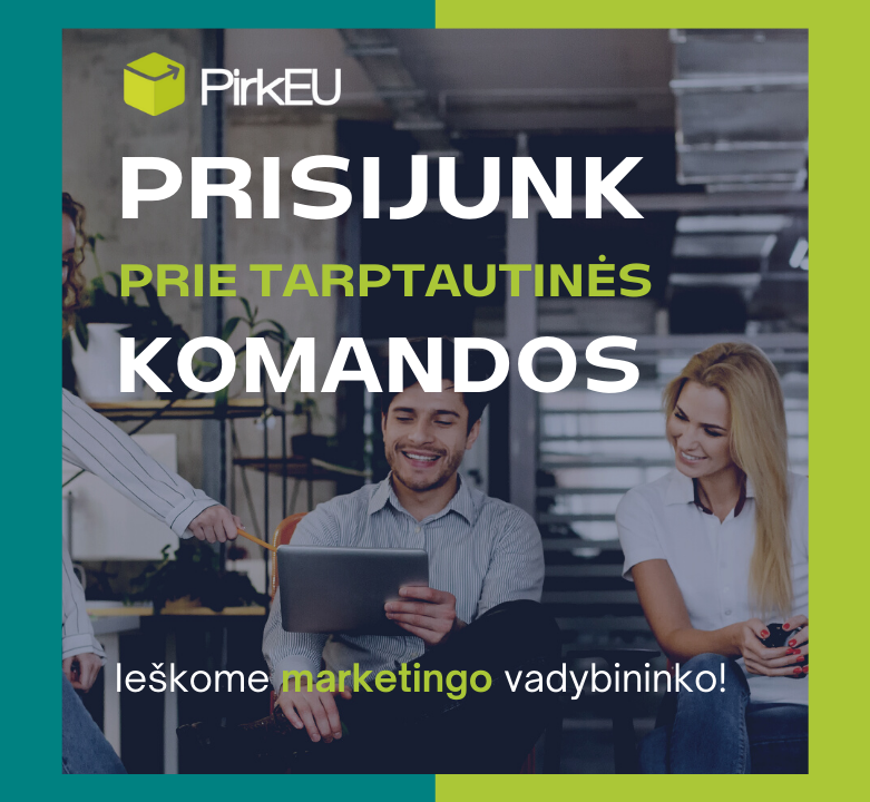 Kviečiame prisijungti Marketingo vadybininką (-ę)