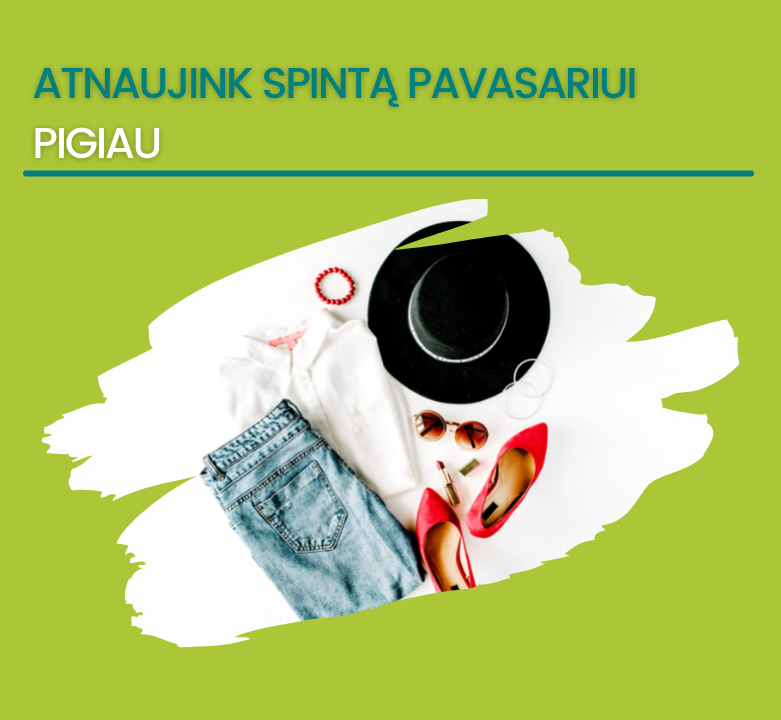 TOP pasiūlymai: pavasario outfitai