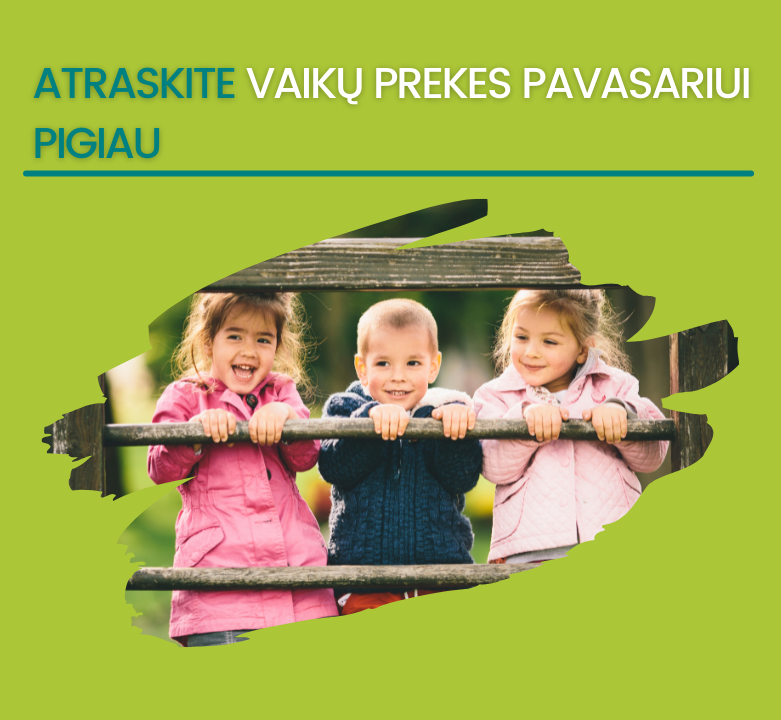 TOP pasiūlymai: vaikų prekės