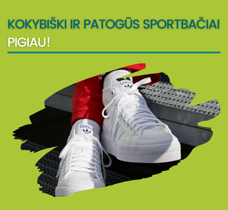 Išsirink savo naują mėgstamiausią kedų porą!