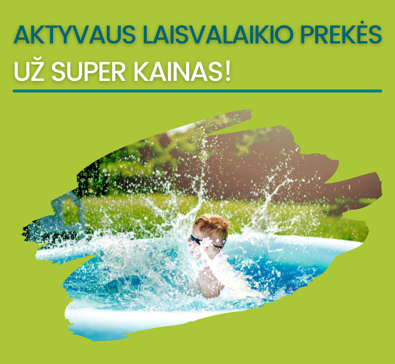 TOP pasiūlymai: aktyviam laisvalaikiui