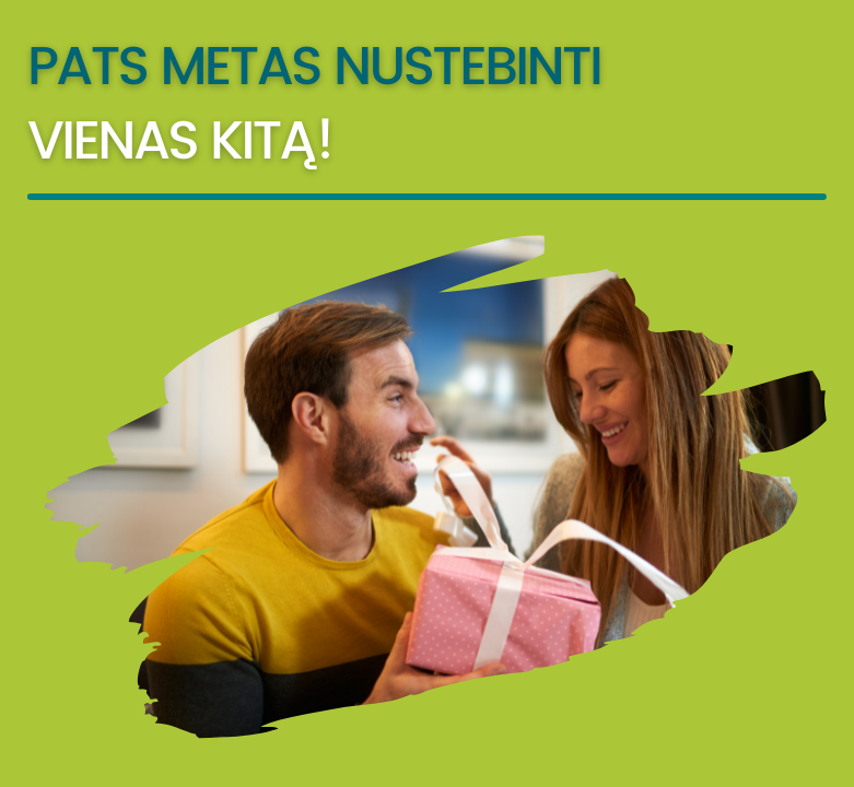 Kai tokios kainos, dovanoms progų nereikia!