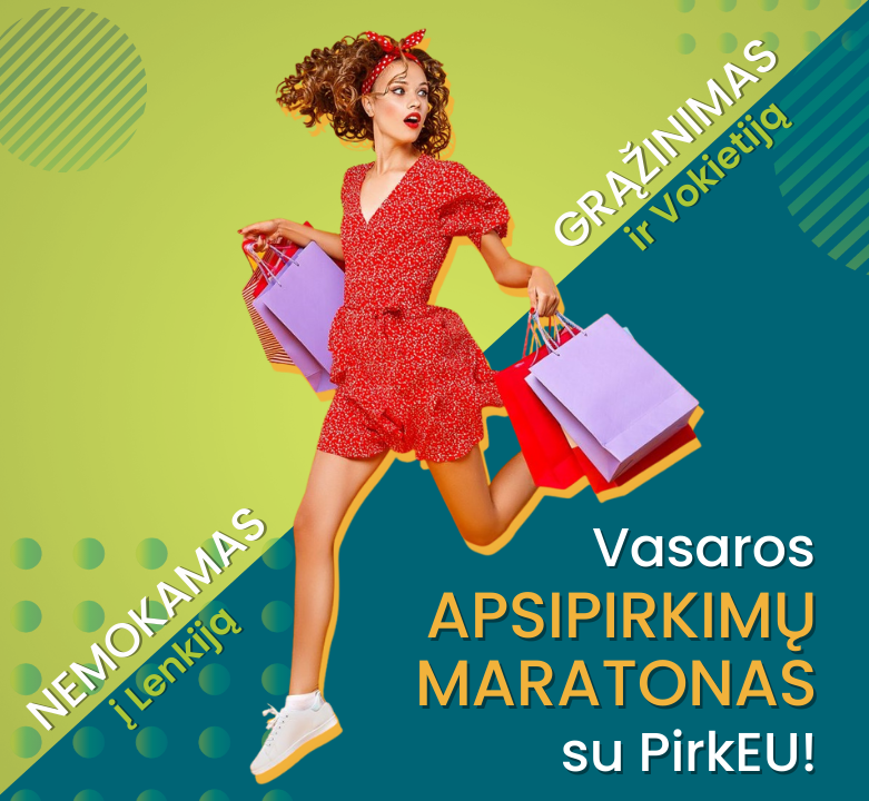 Vasaros apsipirkimų maratonas su PirkEU!