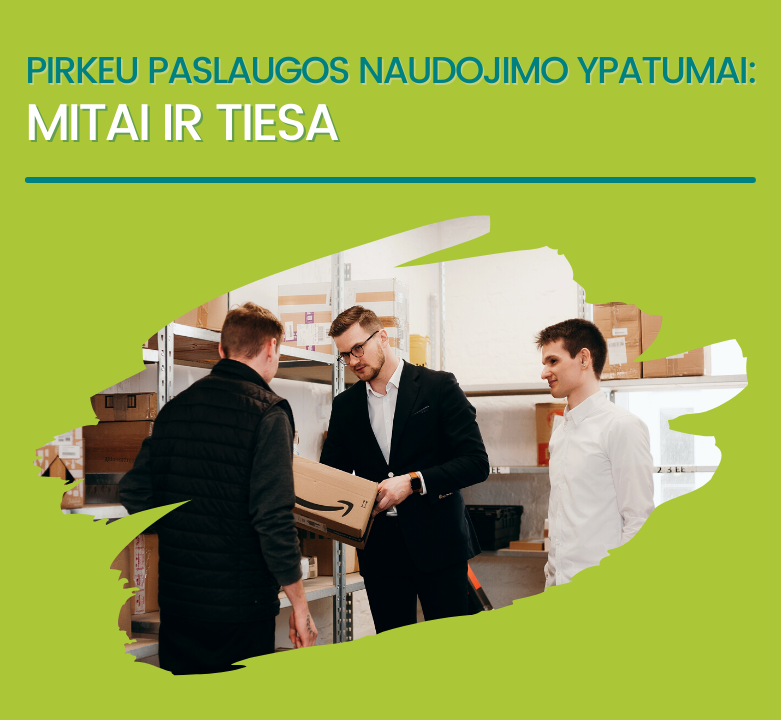 PirkEU paslaugos naudojimo ypatumai: mitai ir tiesa