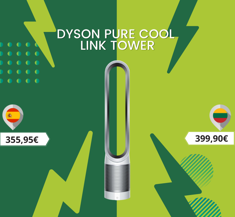 Įsigyk orą valantį ventiliatorių Dyson pigiau!