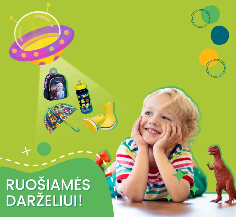 Ruošiamės darželiui: tėvelių ir darželinuko atmintinė