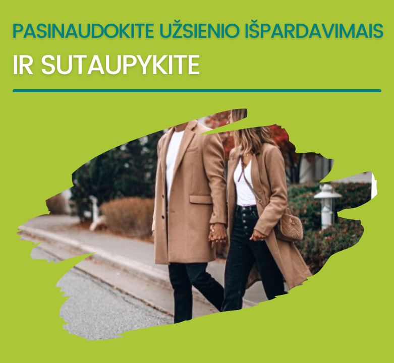 Rudens apranga jai ir jam vos nuo 22 €!