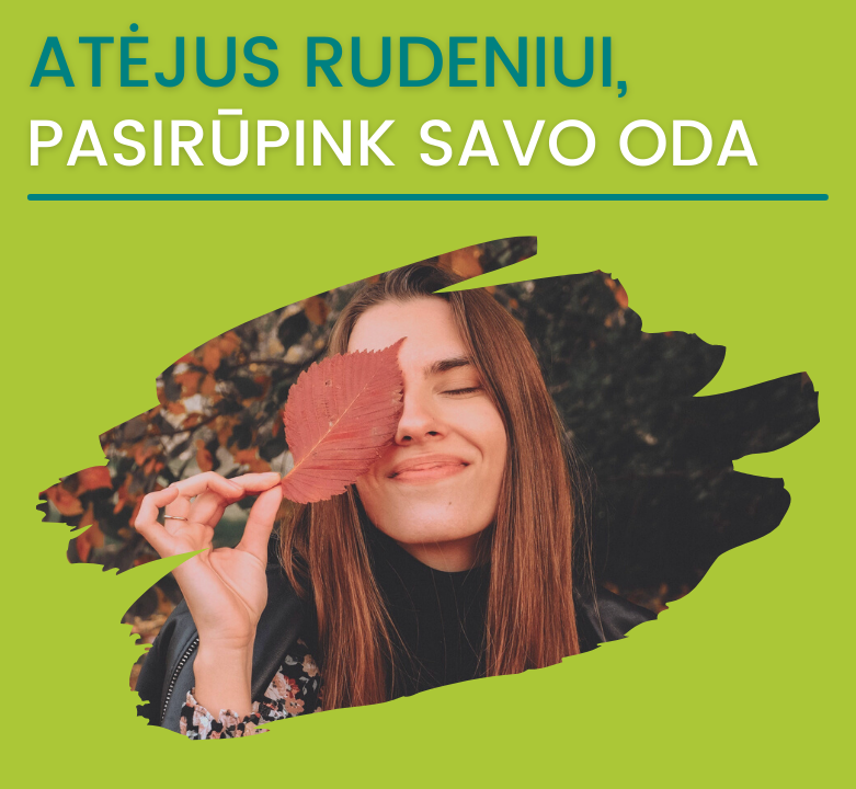 Odos priežiūros patarimai rudeniui: top pasiūlymai