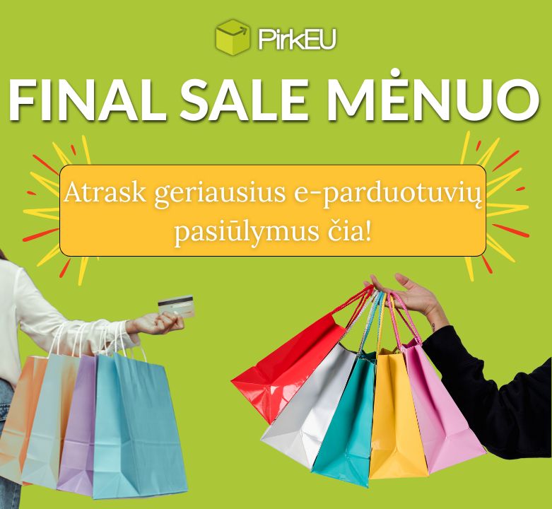 Atrask geriausius šio mėnesio pasiūlymus!🤩💣