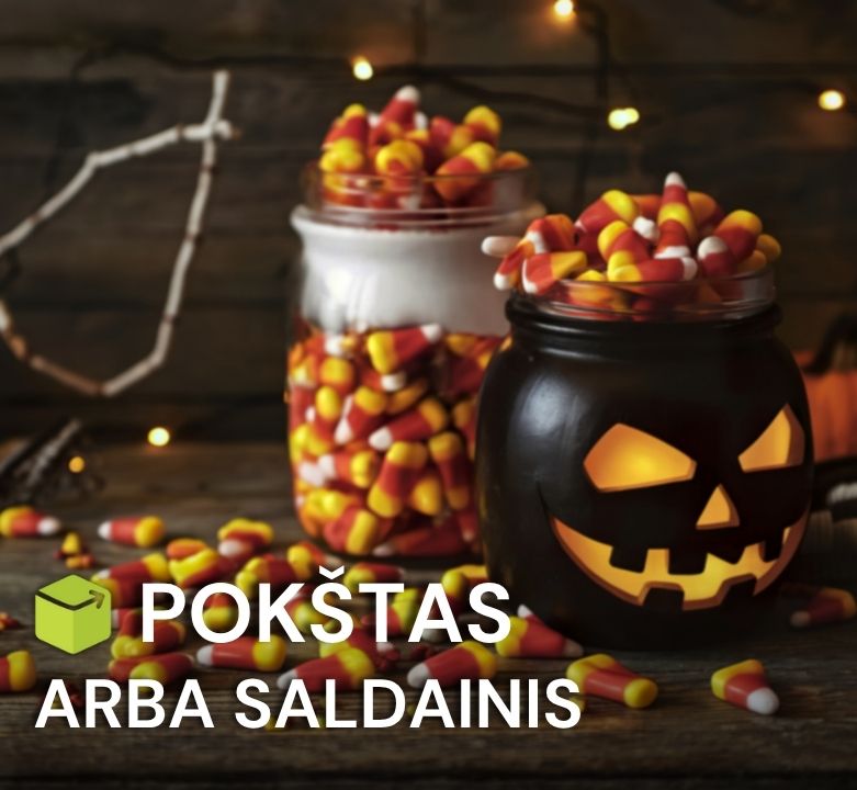 Pokštas arba saldainis 🍬👻🎃