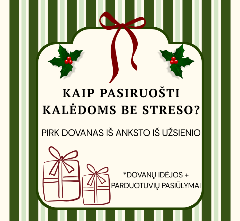Kaip pasiruošti Kalėdoms be streso? 🎄💫