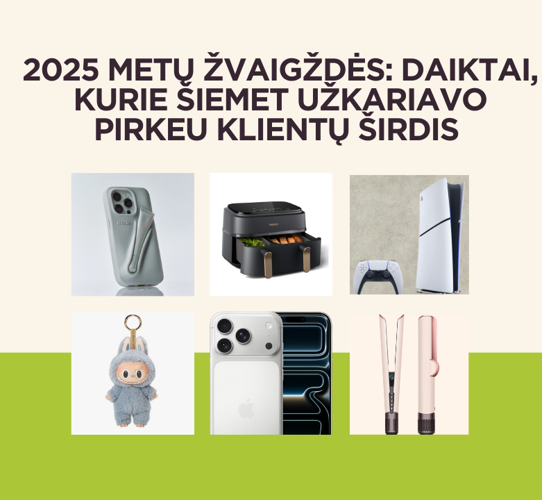 2025 metų žvaigždės: daiktai, kurie šiemet užkariavo pirkėjų klientų širdis🌟🔥