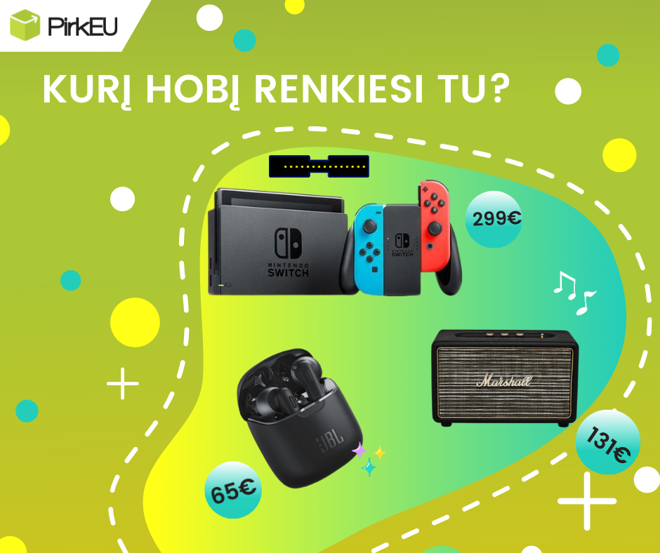 Kurį hobį renkiesi tu?