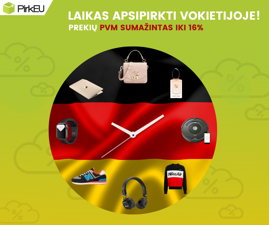 Vokietijoje krenta prekių kainos!