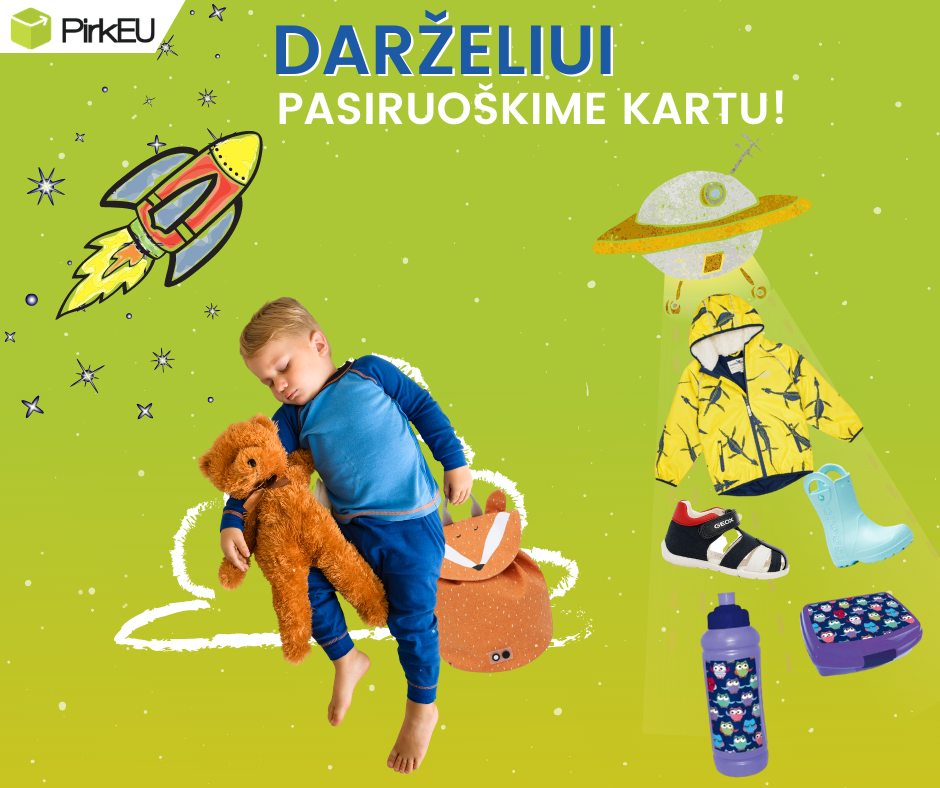 Pasiruoškime darželiui kartu!