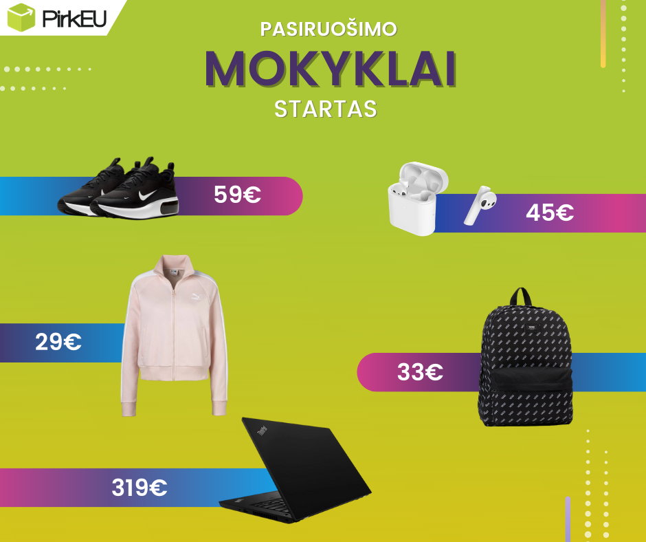 Pradėk mokslo metus šauniai!