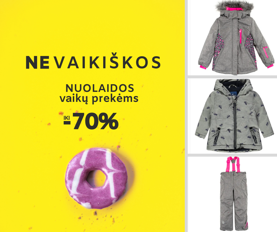 Vaikų prekės geriausiomis kainomis!