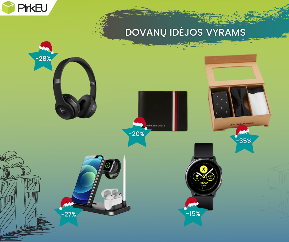 Dovanų idėjos vyrams