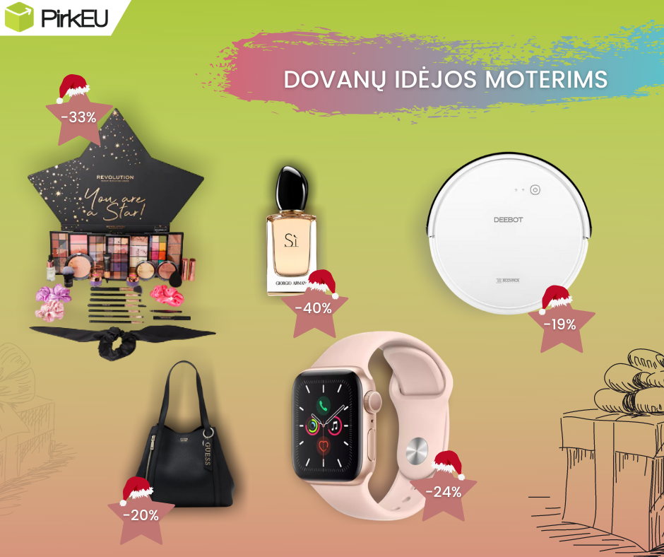 Dovanų idėjos moterims