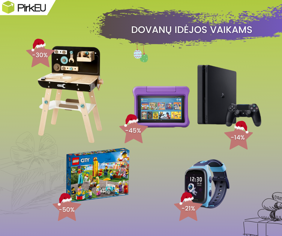 Dovanų idėjos vaikams