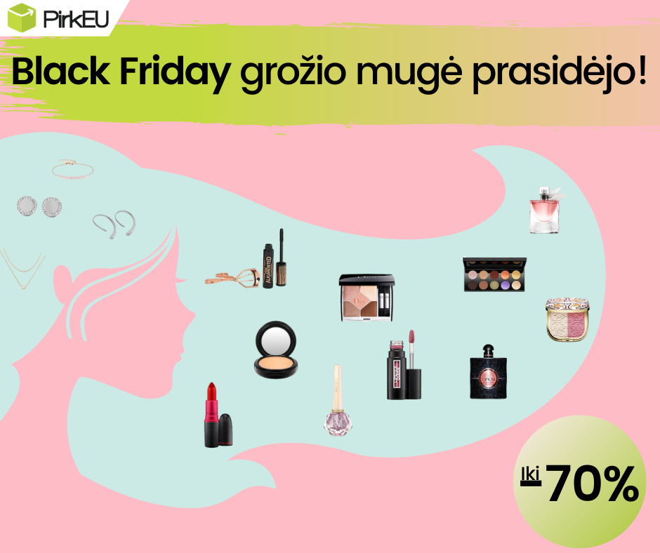 Black Friday grožio mugė!