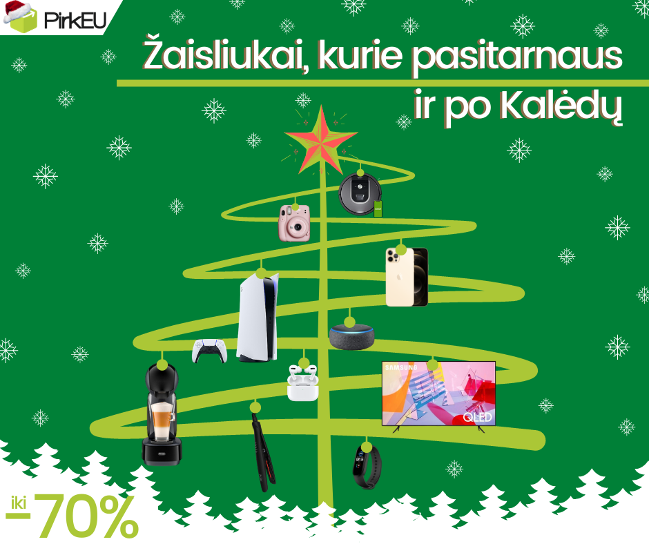 Žaisliukai, kurie pasitarnaus ir po Kalėdų.