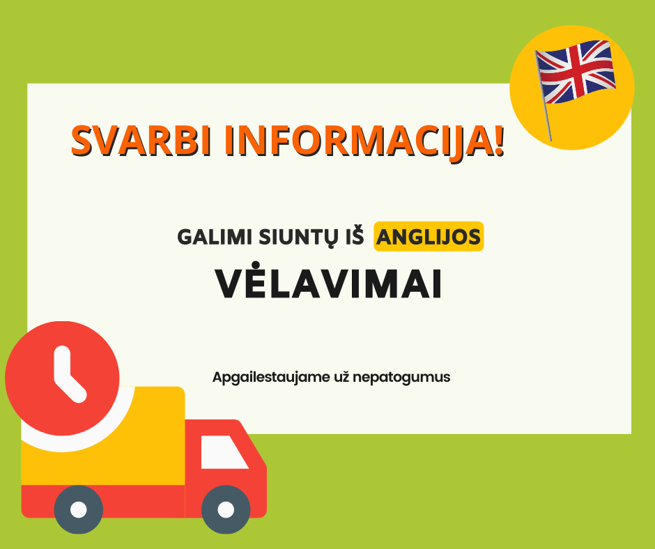 Galimi siuntų iš Anglijos vėlavimai