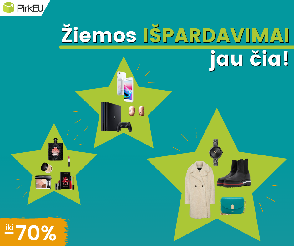 Žiemos išpardavimai jau čia!