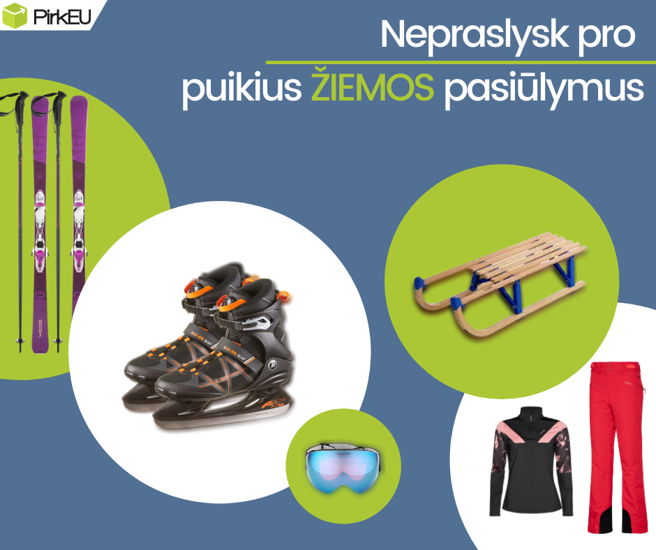Nepraslysk pro puikius ŽIEMOS pasiūlymus