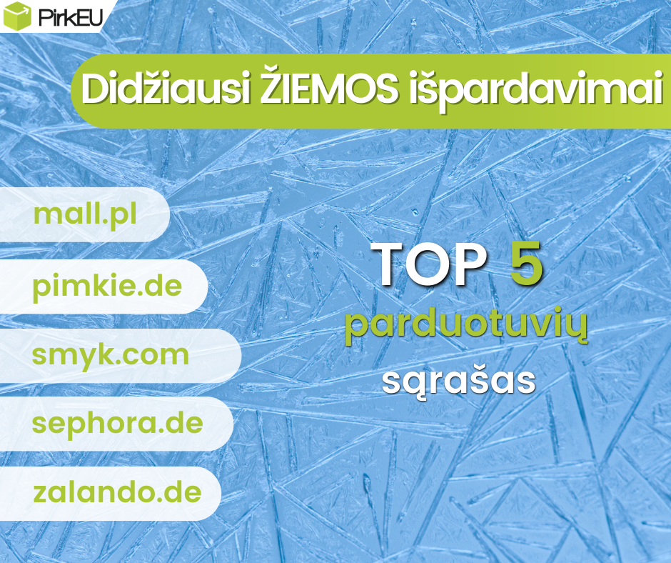 Didžiausi ŽIEMOS išpardavimai