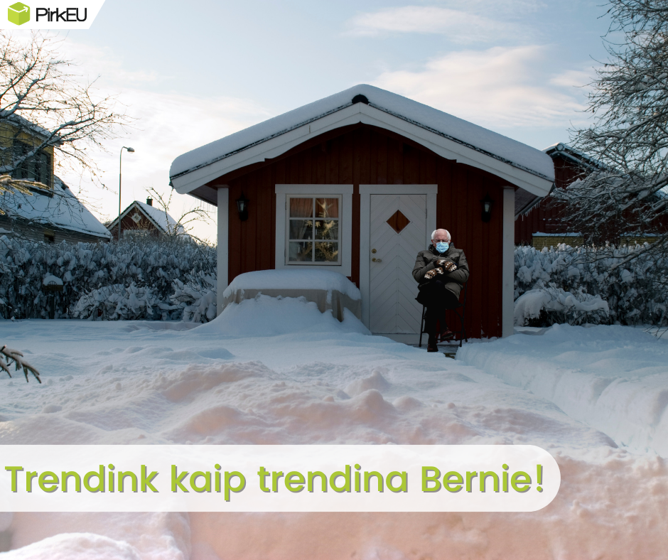 Trendink kaip Bernie!