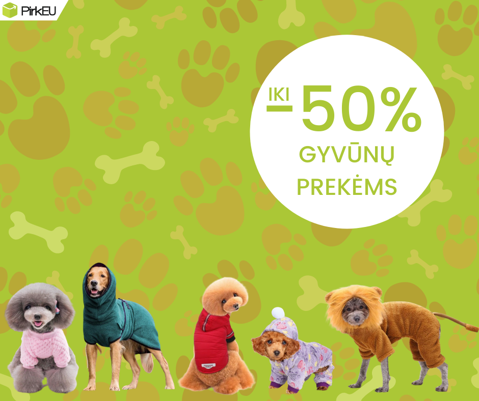 Papuošk augintinį!