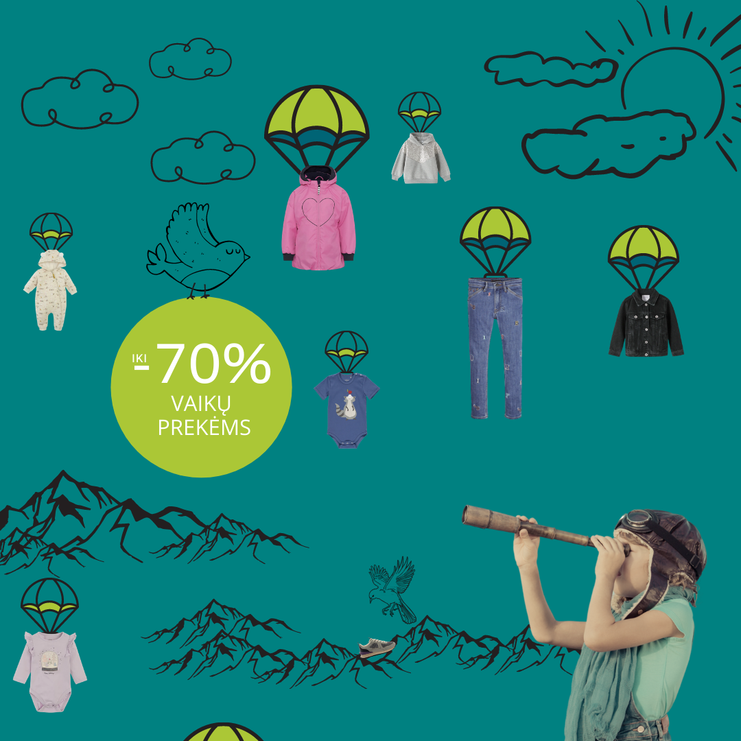 Geriausi pasiūlymai vaikų prekėms!