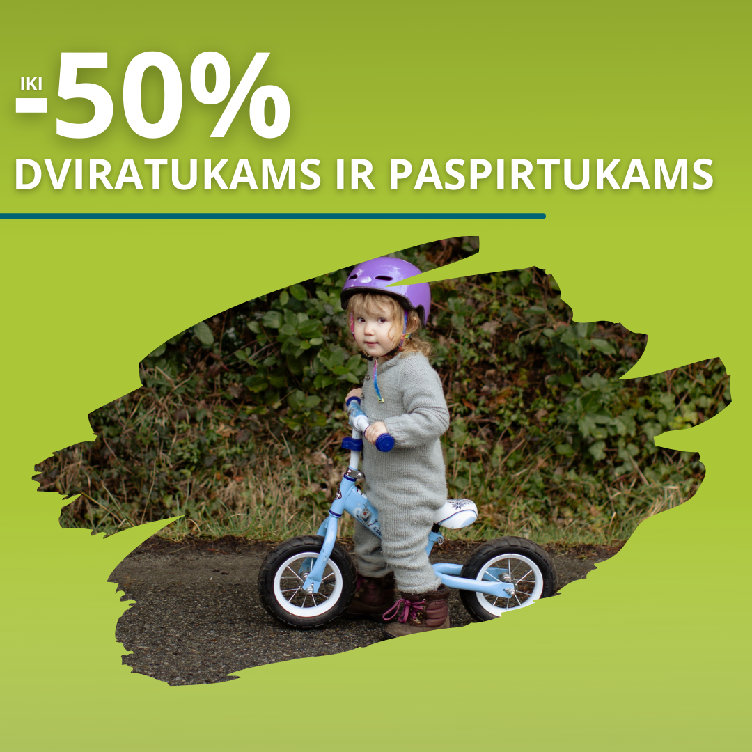 Kur rasti pigesnius vaikiškus dviračius?