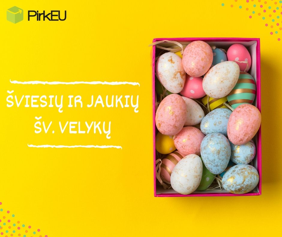 Šviesių ir Jaukių Šv. Velykų!