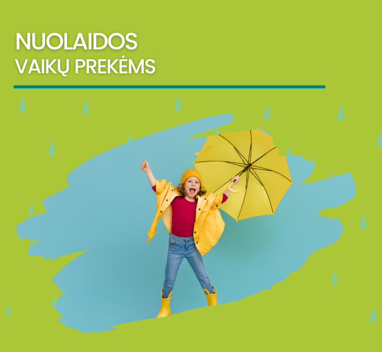 Didžiulis vaikų drabužių ir avalynės pasirinkimas super kainomis!