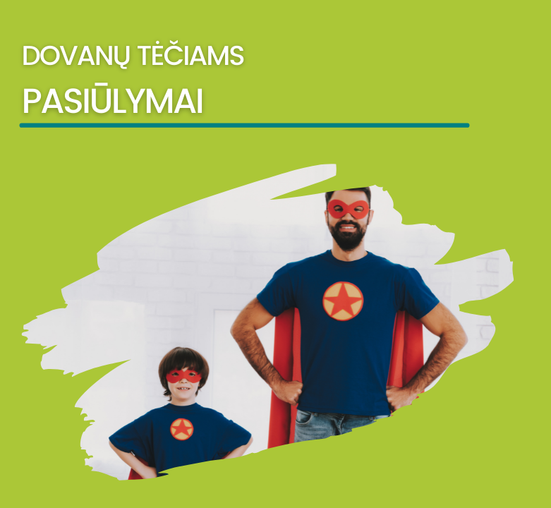 Atrask tobulą dovaną tėčiui užsienio el. parduotuvėse!