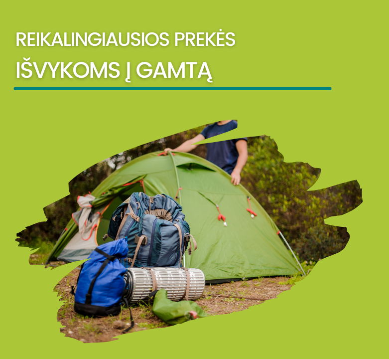 Įsigyk vasaros išvykoms reikalingų prekių pigiau!